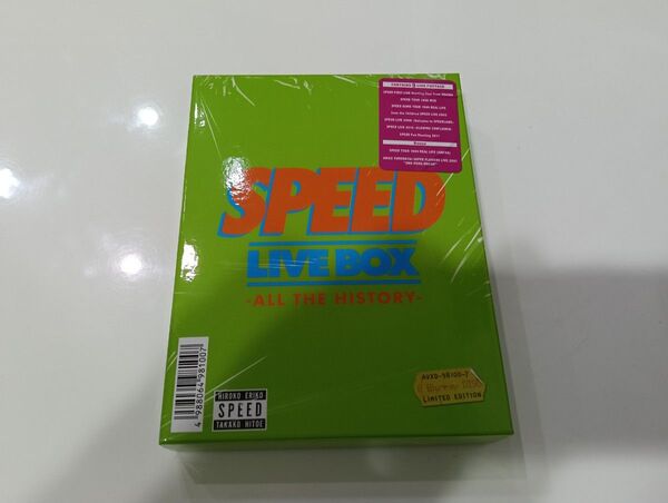 SPEED LIVE BOX -ALL THE HISTORY- 初回限定盤 Blu-ray
