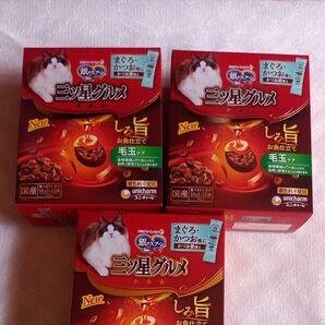 銀のスプーン 三ツ星グルメ しみ旨お魚仕立て 毛玉ケア 192g×3箱 まぐろかつお味にかつお節添え