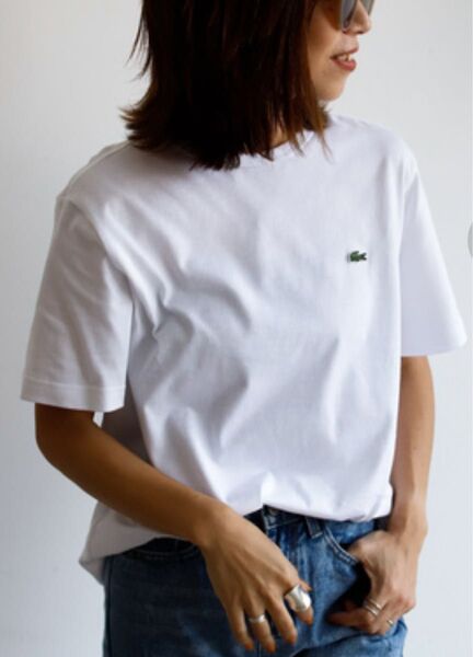 【LACOSTE】ラコステ 正規品半袖Tシャツ ホワイト