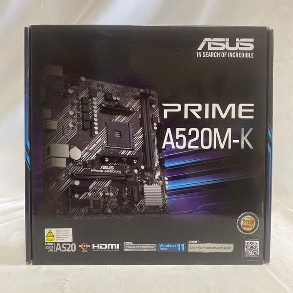 新品未開封 ASUS PRIME A520M-K マザーボード