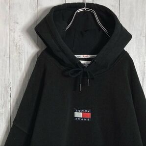 【国内正規品】TOMMY JEANS トミー 刺繍 フリースパーカー #1181