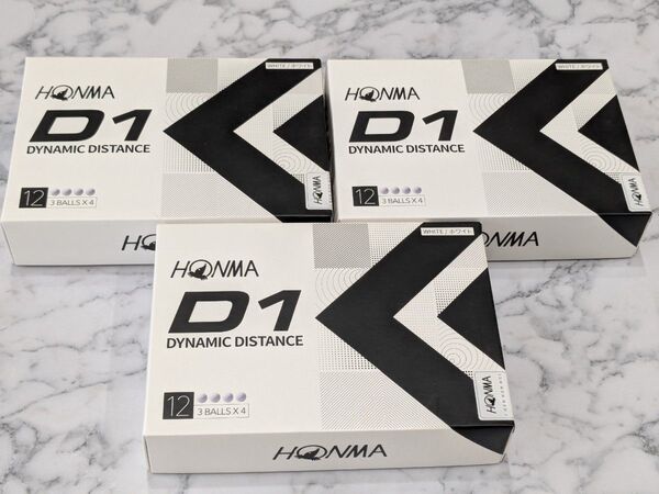 HONMA D1 ゴルフボール 12個入り×3ダース