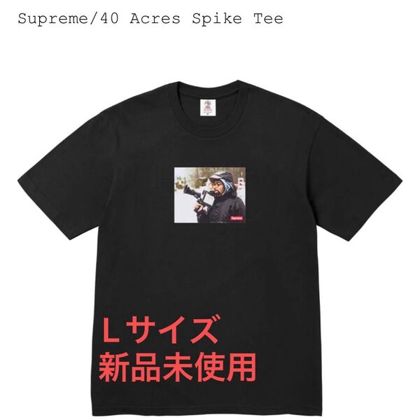 Supreme x 40 Acres Spike Tee Black Lサイズ