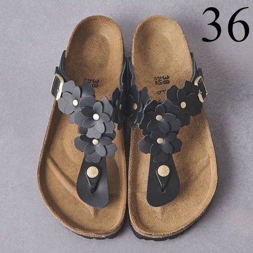 BIRKENSTOCK x UNITED ARROWS GIZEH 黒 37 サンダル ビルケン 限定 ビルケンシュトック UA