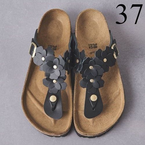 BIRKENSTOCK x UNITED ARROWS GIZEH 黒 37 サンダル ビルケン 限定 ビルケンシュトック UA