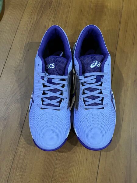 アシックス asics 安全靴 作業靴 ウィンジョブ CP121メンズ レディース スニーカー パープル 25.5センチ