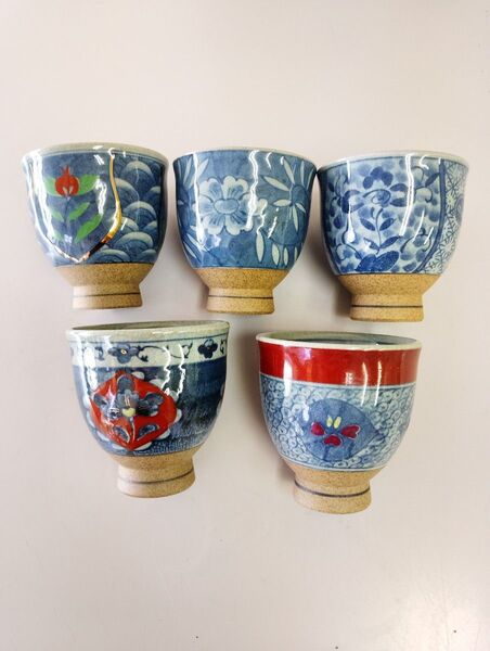 新品未使用 有田焼 清秀窯 フリーカップ 湯呑み