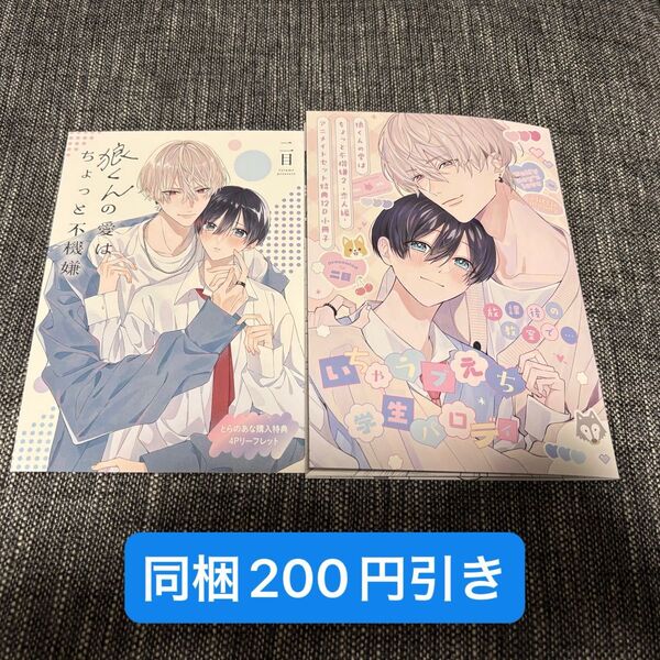 【特典のみ】狼くんの愛はちょっと不機嫌 アニメイト小冊子 とらのあなリーフレット