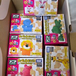 タカラトミー TAKARA TOMY アニア たべっ子どうぶつ the movie ギンビス ぞうさん らいおんくん うさぎさん