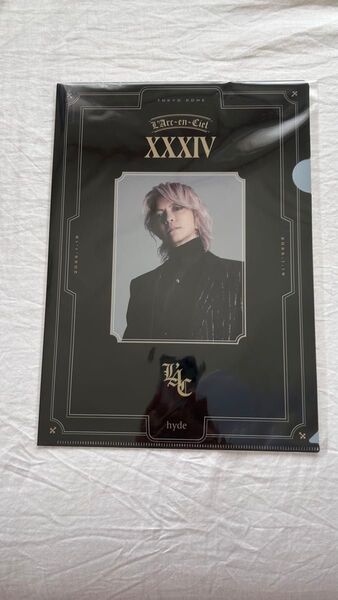 ラルくじ 2025 hyde生誕祭 クリアファイル hyde 新品未開封