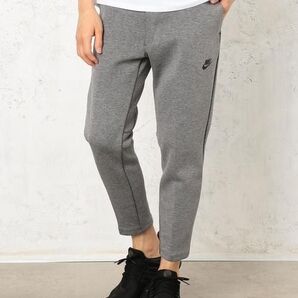 人気 格安 ナイキ テックフリースクロップドパンツ M グレー NIKE スポーツ カジュアル ブランド スウェット