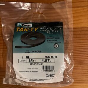 PANDUIT TAK-TY 結束バンド HLS-15R0 ブラック 新品未開封(3個セット)