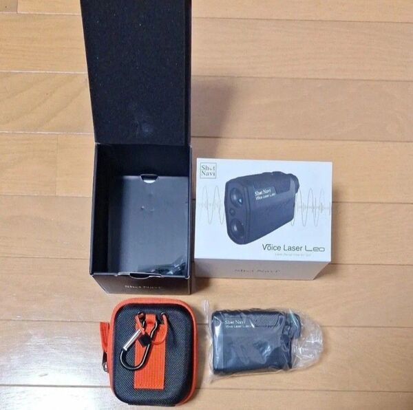 ShotNavi Voice Laser Leo レーザー距離計(ブラック) ショット ナビ ボイス レーザー レオ BLACK