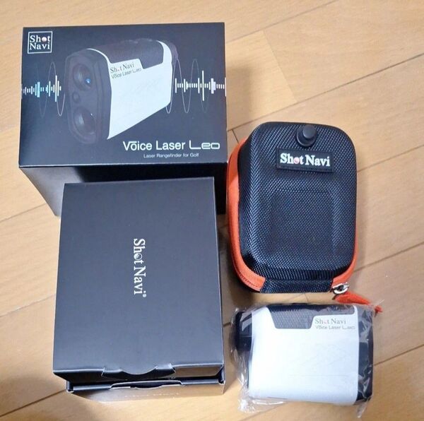 ShotNavi Voice Laser Leo レーザー距離計(ホワイト) ショット ナビ ボイス レーザー レオ White