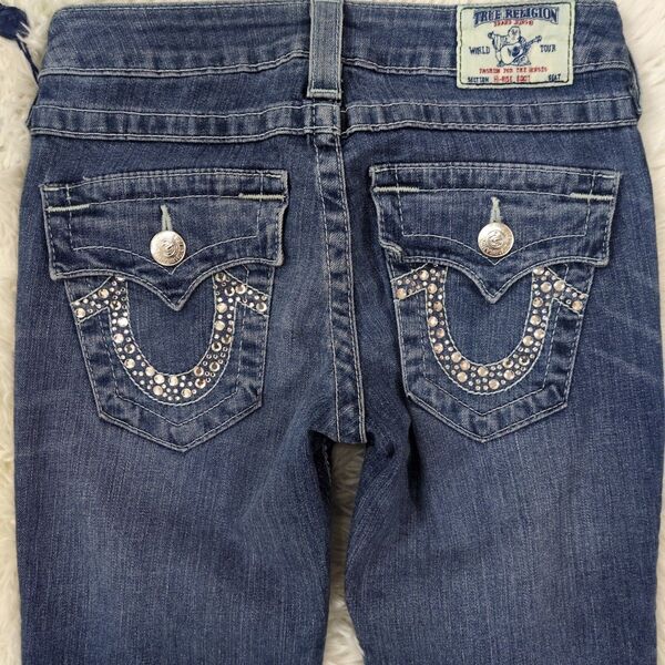 TRUE RELIGION ブーツカットデニム アメリカ製 ストレッチ 25インチ 未使用品
