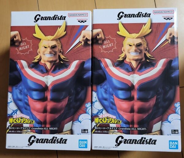 僕のヒーローアカデミア Grandista オールマイト フィギュア2個セット