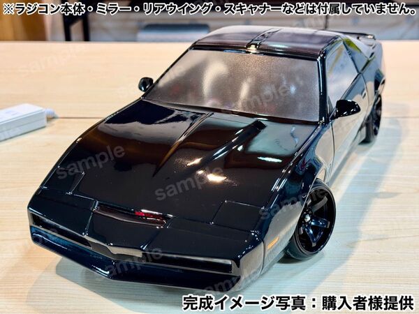 ☆1/10 1982年 ファイヤーバード トランザム ナイト2000 ポリカーボネート クリアボディ 未塗装品☆ナイトライダー