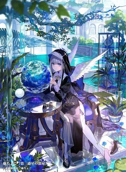 絵師100人展 13 複製原画 藤ちょこ 第三惑星の部屋
