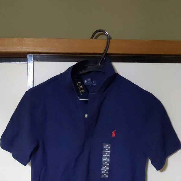 POLO RALPH LAUREN ポロシャツ ネイビー 10-12 未使用