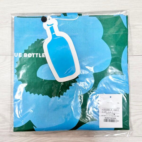 Marimekko Bluebottle coffee マリメッコ ブルーボトルコーヒー ウニッコトートバッグ