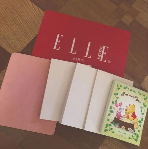 下敷き ELLE メモ帳 ぷーさん まとめ売り マウスパッド