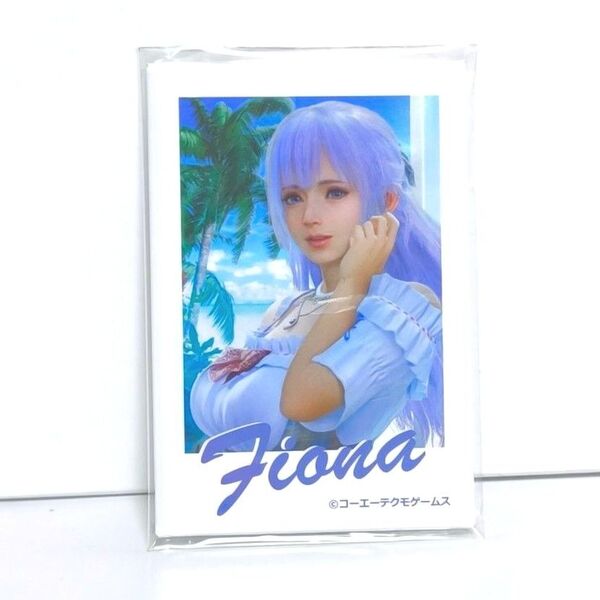 Venus Vacation PRISM DEAD OR ALIVE Xtreme スクエア缶バッジ フィオナ