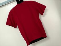 kkyj3889 ■ LINCOLN ■ リンカーン Tシャツ カットソー トップス 半袖 コットン 赤 Lサイズくらい_画像6