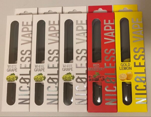 NICOLESS VAPE ニコレスベイプ 3種類5個セット