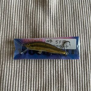 WOODBAIT ウッドベイト 5FR アブラハヤ ハンドメイドミノー アングロ&カンパニー anglo&company