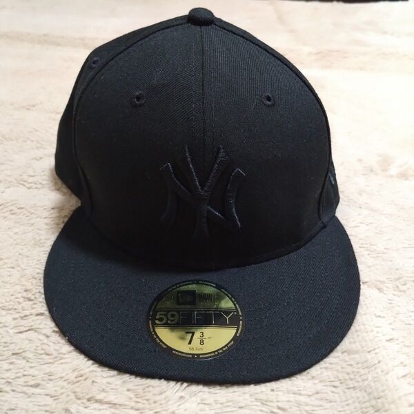 NEW ERA ニューヨーク・ヤンキース 59FIFTY 7 3/8 ブラック