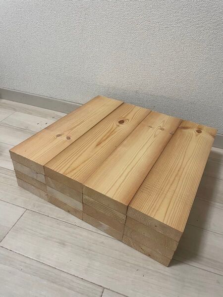 赤松 古材 乾燥材 集成材 30ミリ×105ミリ×400ミリ 16枚 DIY
