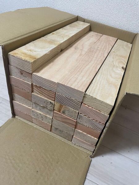 米松 無垢材 27ミリ×60ミリ×400ミリ 25本