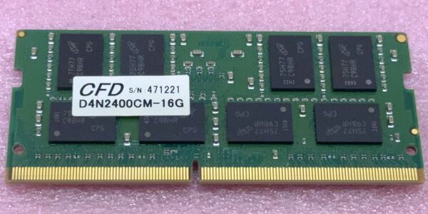 CFD D4N2400CM-16G■PC4-19200/DDR4-2400 260Pin DDR4 SO-DIMM 16GB