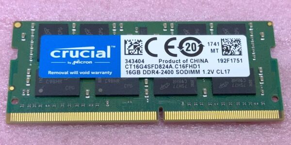 CFD D4N2400CM-16G■PC4-19200/DDR4-2400 260Pin DDR4 SO-DIMM 16GB