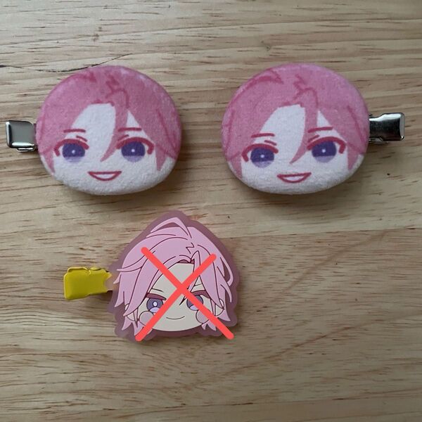 桜河こはく 前髪クリップ あんスタ