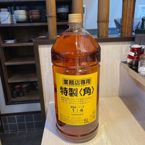 サントリー 特製 角 ウイスキー 5L 業務用 未開封