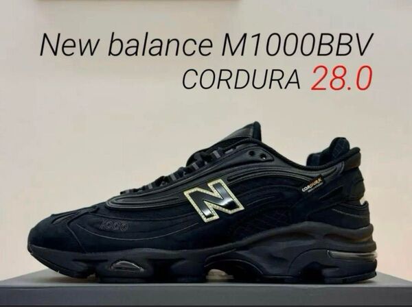 限定モデル!New balance M1000BBV 28.0㎝ ニューバランス ブラック