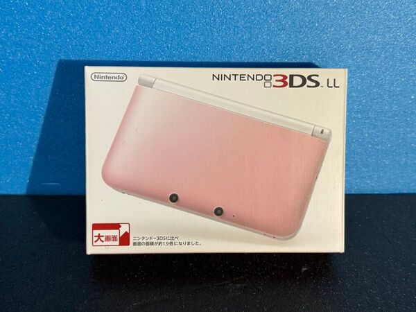 3DS LL ピンク・ホワイト 本体 【ジャンク】ニンテンドー SPR-001