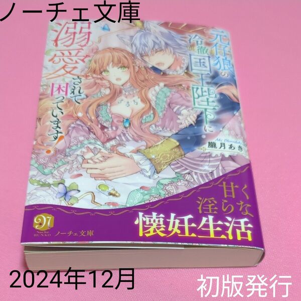 元仔狼の冷徹国王陛下に溺愛されて困っています! (ノーチェ文庫) 朧月あき/〔著〕 定価770円税込み価格tl文庫