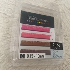 Foula Store カラーエクステ キュート Cカール 0.15mm×10mm