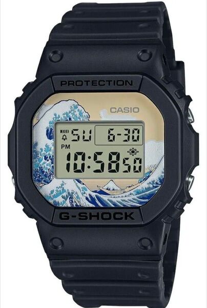 G-SHOCK 葛飾北斎デザイン 神奈川沖浪裏 DW-5600KHK24-1JR