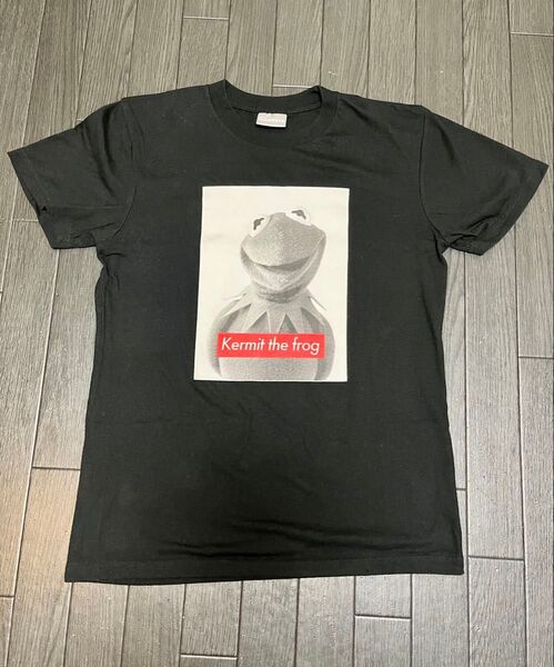 カーミット Tシャツ黒 S