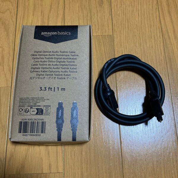 Amazonベーシック 光デジタルケーブル 1m