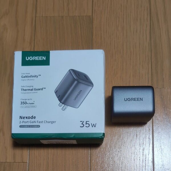 UGREEN Nexode 急速充電器 35w
