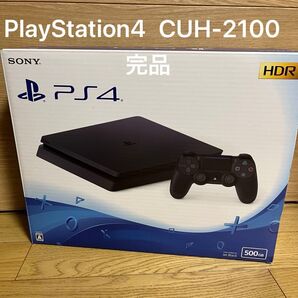 完品 PlayStation4 CUH-2100A ジェットブラック
