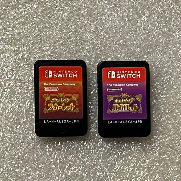 ポケットモンスター スカーレット バイオレット 2本セット ソフトのみ Switch