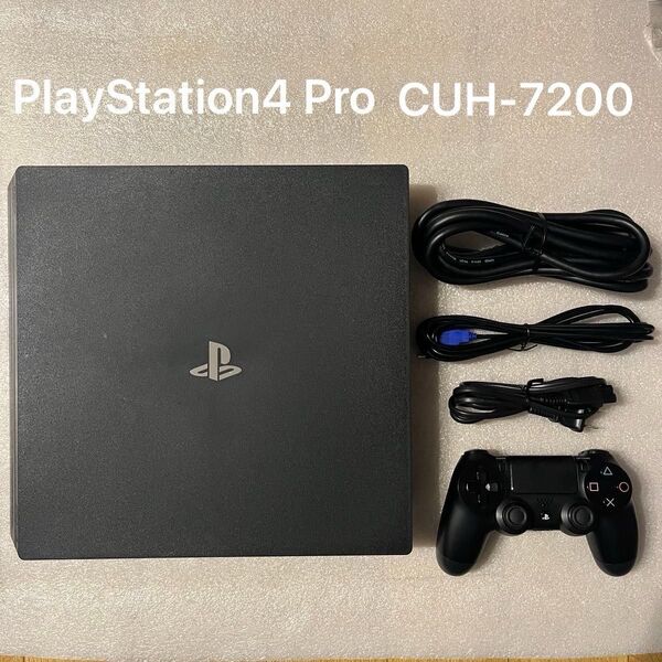 PlayStation4 Pro CUH-7200B ジェットブラック 1TB