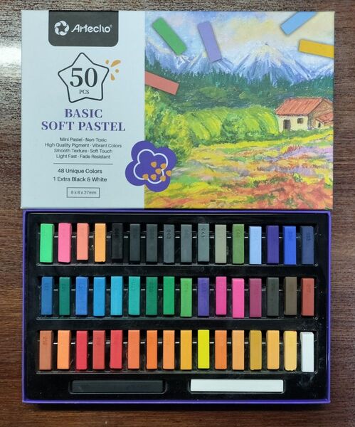 Artecho BASIC SOFT PASTEL 50色セット パステル 画材