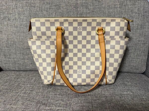 極美品 ルイ・ヴィトン ダミエ トートバッグ N51261 ルイヴィトン LOUIS VUITTON トータリーPM