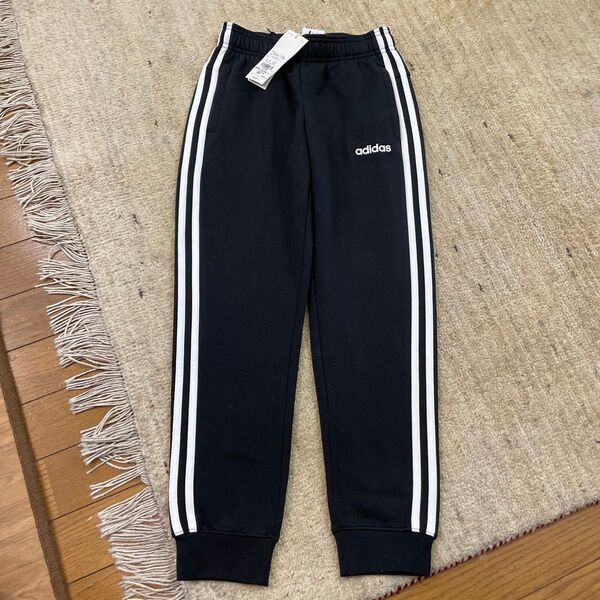 adidas ストライプ パンツ ズボン 140 アディダス トラックパンツ ブラック ジャージ 黒 パンツ adidas